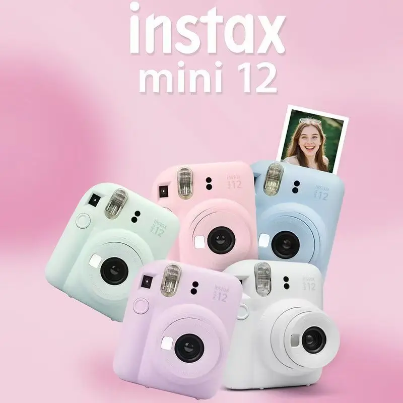 New Fujifilm Instax Mini 12/11 Film Camera Photo Snapshot Printing Camera Shooting Insta Mini Camara Fotografica Upgraded