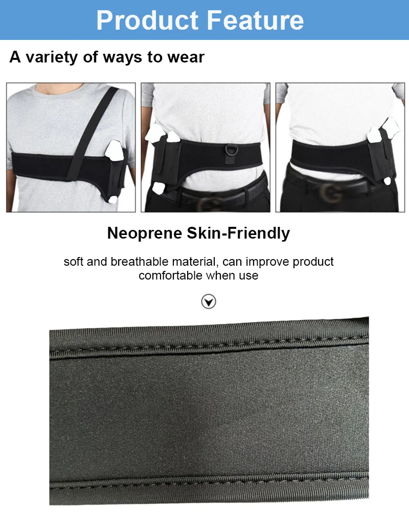 Underarm Concealed Gun Holster 3