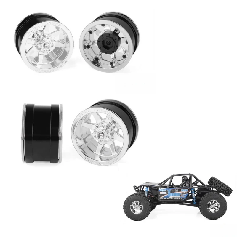 

Off-Road 2.2" FFC116 Ventura Beadlock Wheels rims for Axial RR10 Bomber 1/10th Scale Electric 4WD Rock Crawler truck RC UPgrades