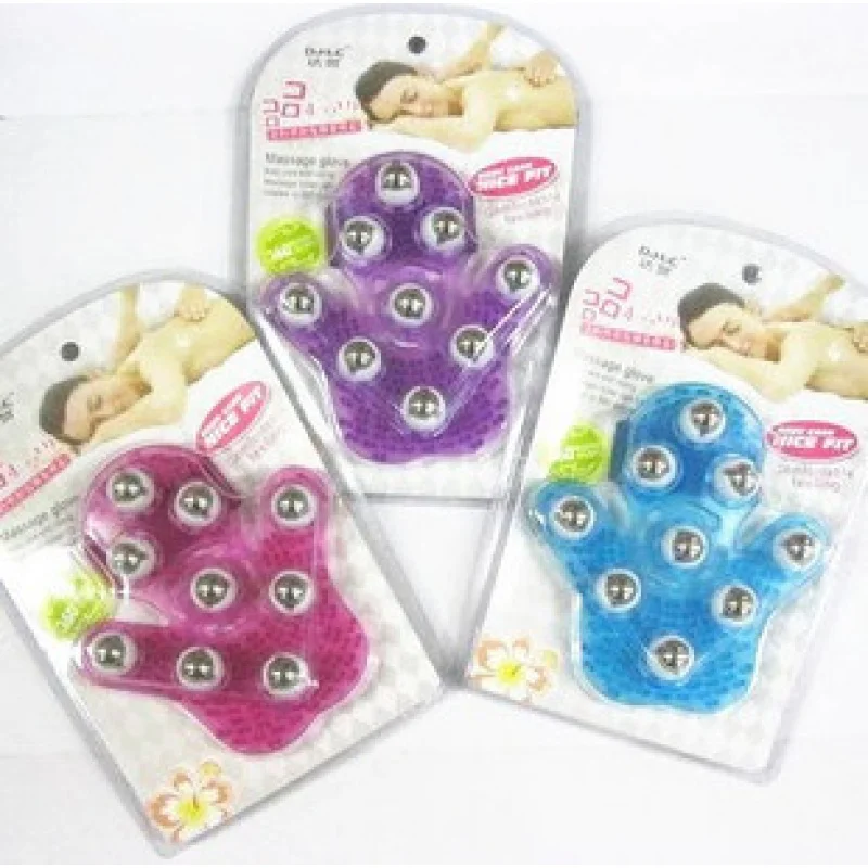 Dahe Hot Sale Palm Type 6758 Nine Ling Beads the Third Generation 360-Degree Rotating Body Shaping Nine Beads Massager