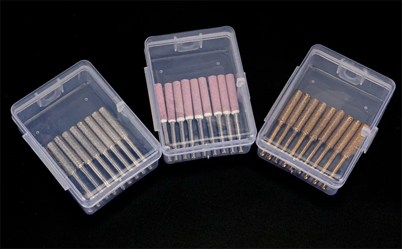 Description Picture 6 of itemTool Files Diamond Coated Cylindrical Burr 4/4.8/5.5mm Chainsaw Sharpener Stone File Chain Saw Sharpening Carving Grinding Tools