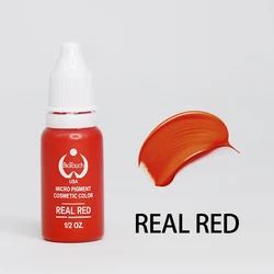 Vibrant 20 - Color Tattoo Ink Set for Professional Permanent Makeup and Microblading (Real red)
