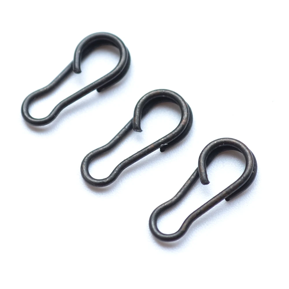 25 émerillons Snap à Clips Rapides Pour Pêche, Acier Inoxydable, 35lb à 137lb