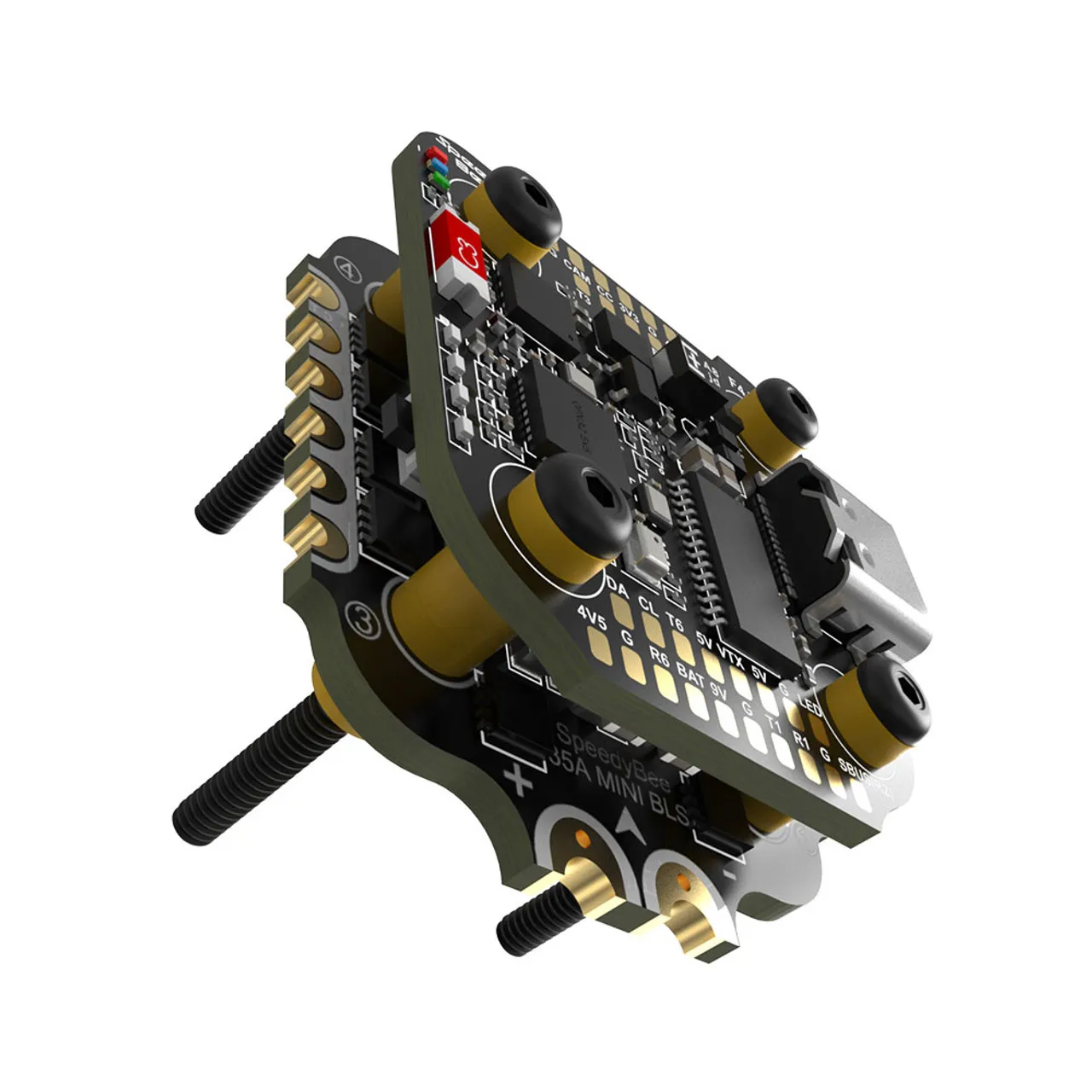 RC FPV 레이싱 드론용 BLS 35A 미니 V2 20x20 4-in-1 ESC가 포함된 SpeedyBee F405 미니 비행 컨트롤러