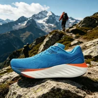 Chaussures de sport unisexes avec plaque en carbone, baskets de course et de marche, amortissantes, pour marathon, course à pied, entraînement, pour hommes et femmes 4