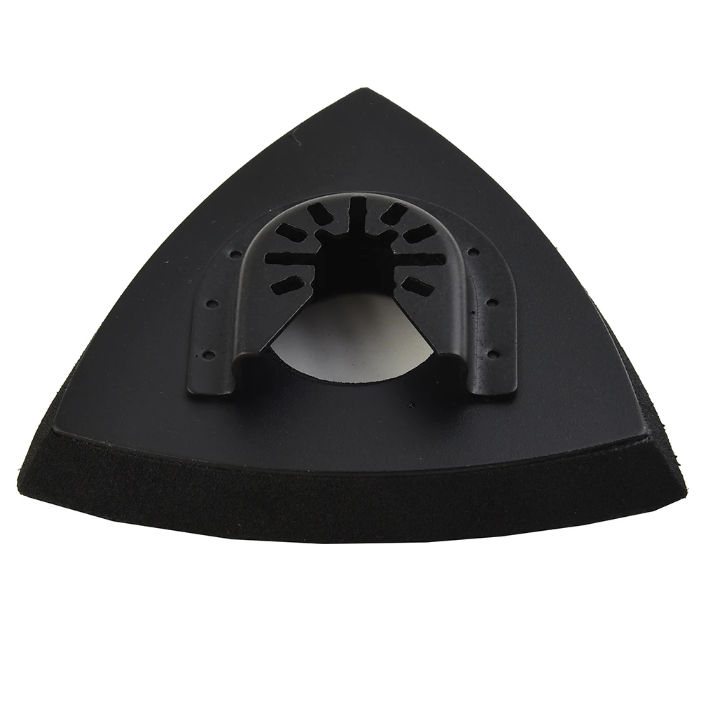 1 Pc Triangular Oscillating Sanding Pad 80/90/93mm Quick Release For Power Tools Accessories Renovator Woodworking Parts 6