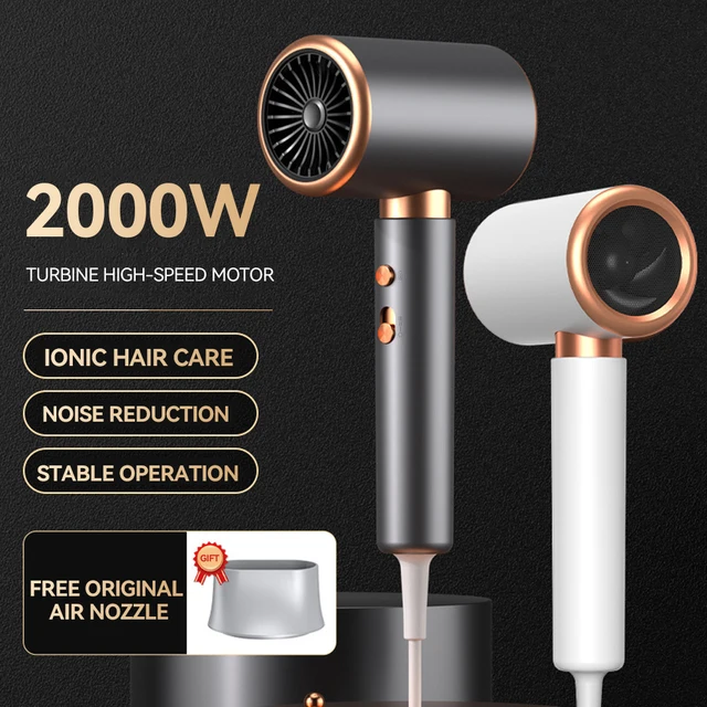 Hair Dryer High-Speed Electric Turbine Airflow Low Noise Constant Temperature and Quick Drying Suitable for Home Salons