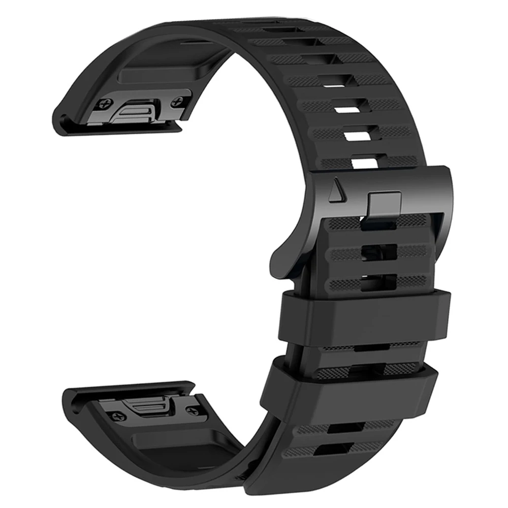 Durable QuickFit Silicone Sport Strap - Versatile 22mm/26mm Watchband