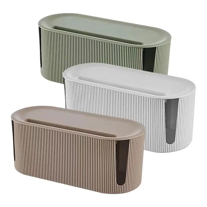 Nordics Plug Board Storage Box Cable Wire Organizer Case Socket Wireless WiFi Router Bracelet Desktop Data Line Plug Holder