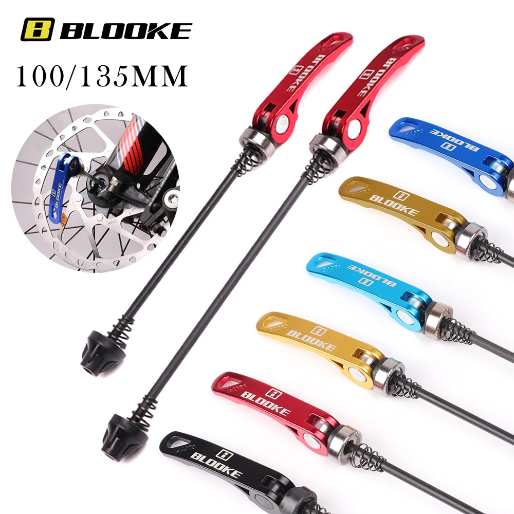 bicycle quick release skewer lever bike QR wheel locking security anti theft for MTB mountain road cycling hub parts
