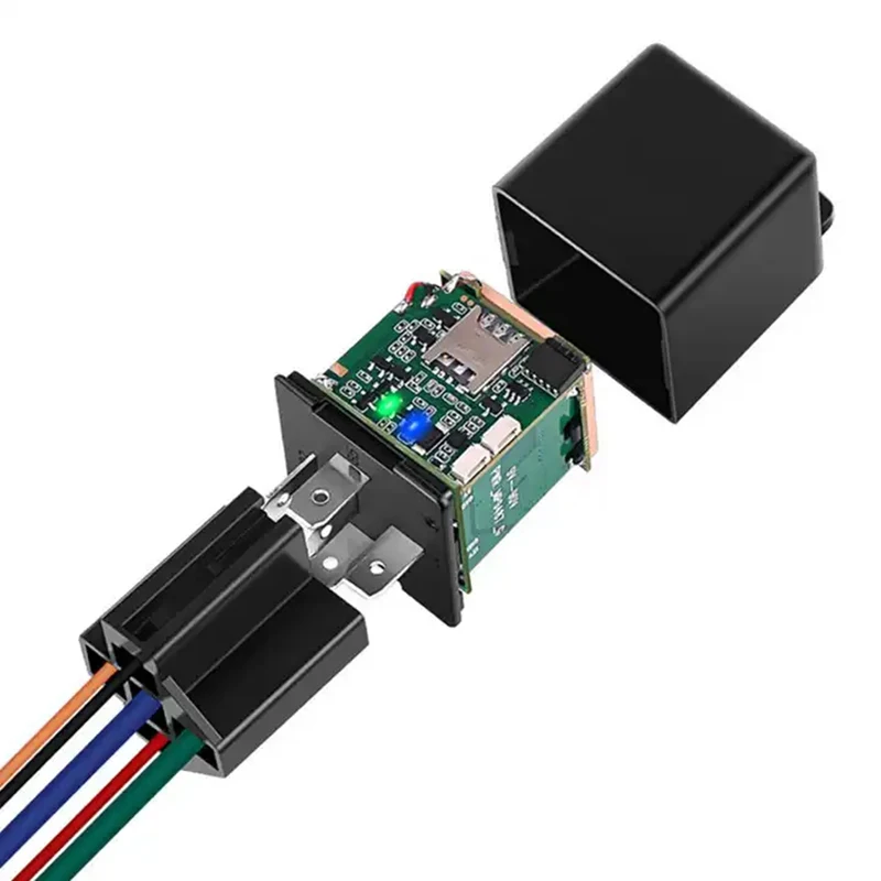 built-in relay car GPS tracker motorcycle vehicle tracking device remote control engine cut-off free application app