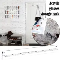 Acrylic Glasses Storage Rack Wall Mounted Glasses Rack County Mounted Display Rack Transparent Glasses Rack 2