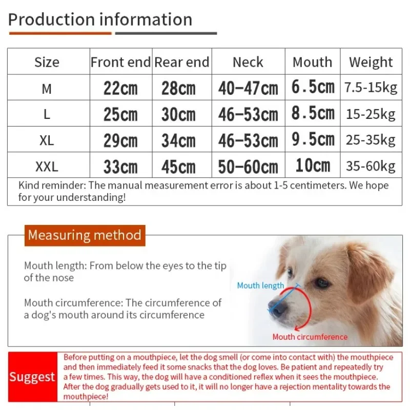 Pet Dog Anti-Bite Metal Muzzle Mouth Cover Adjustable Breathable Leather Metal Basket German Shepherd Pet Muzzle Dog Mask