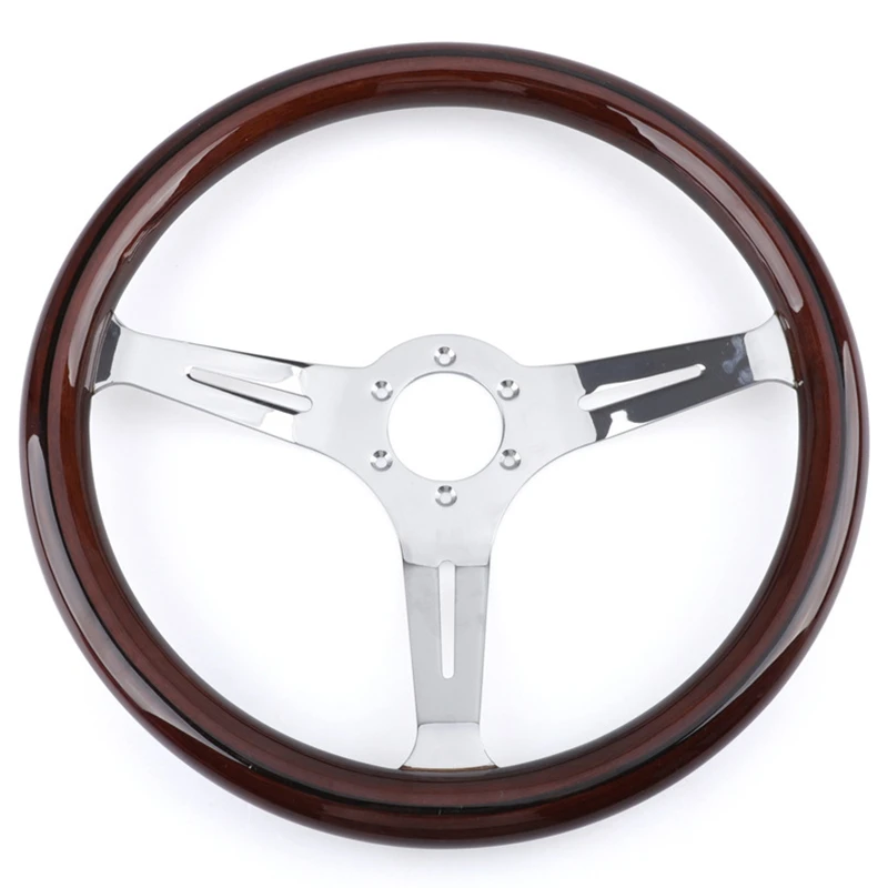 

Universal 380Mm 15 Inch Grant Classic Nostalgia Style Wood Grain Steering Wheel