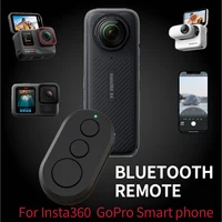 Suitable for Insta360 and GoPro sports cameras Bluetooth remote control 360 X2 X3 X4 GO3 Ace Pro，GoPro9 10 11 12 13 1