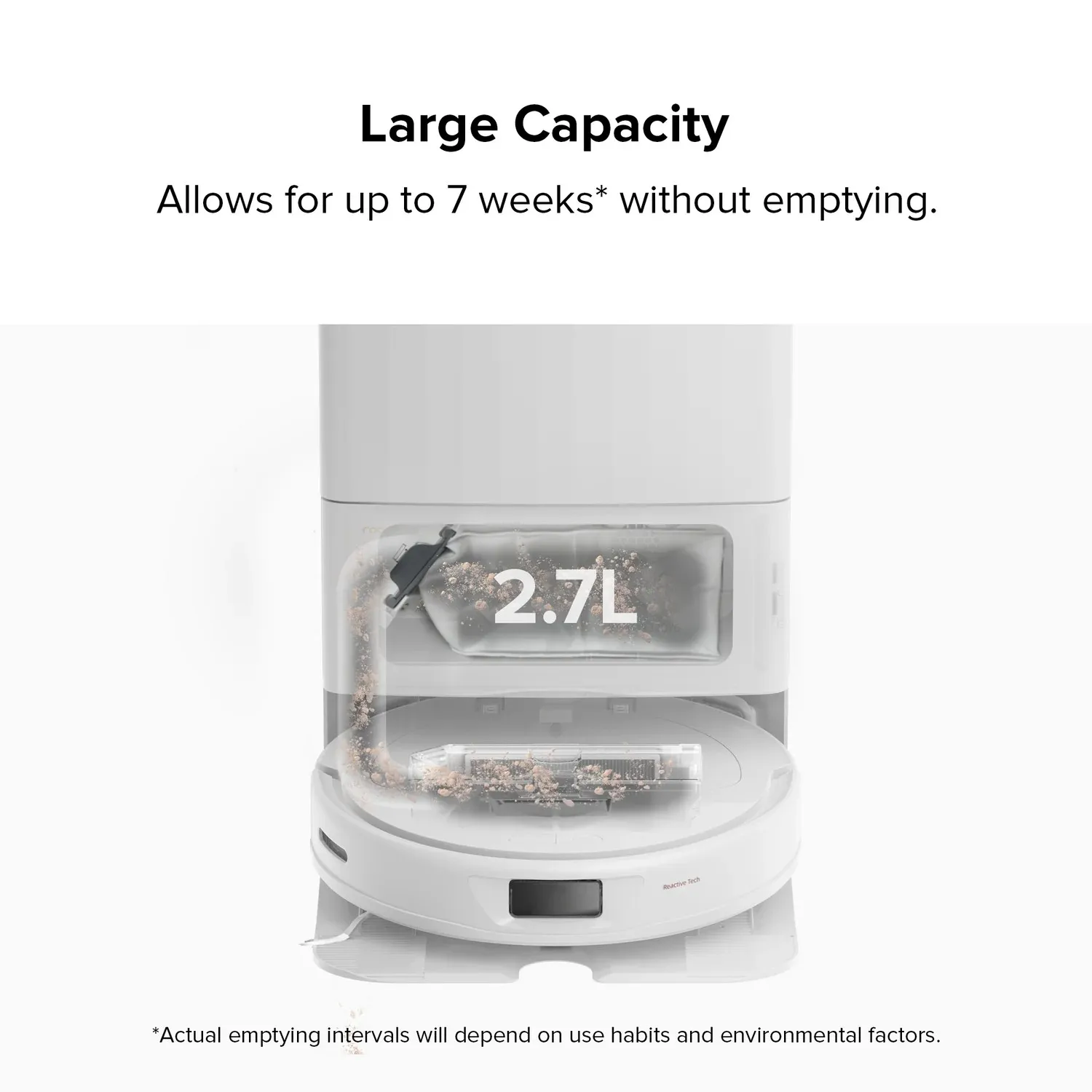 Description Picture 5 of itemOriginal Roborock Q Revo Master Accessory of Washable Filter Main / Side Brush Mop Dust Bag Robot Vacuum Cleaner Parts Optional