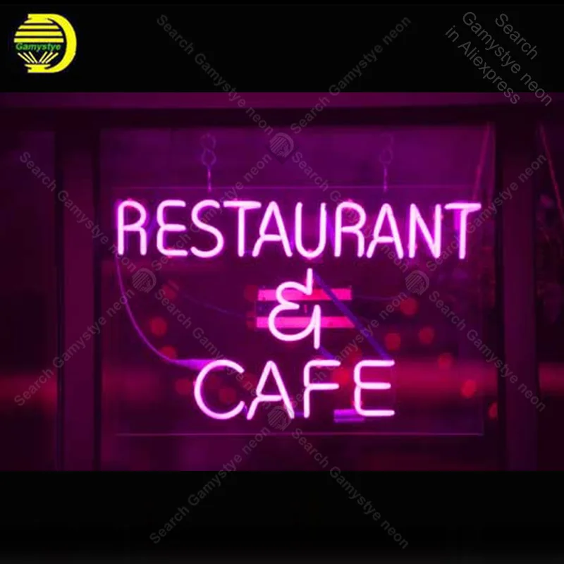 Neon Sign For Restaurant Cafe Neon Sign Handmade Real Glass Tube Quality  Guarantee Handcraft Neon Lights Vintage Lamps Hotel - Neon Bulbs & Tubes -  AliExpress