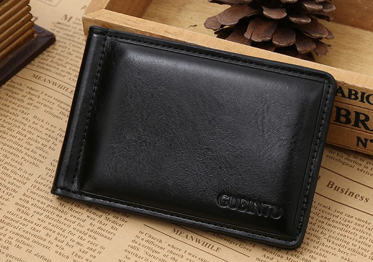 carteira masculina de prendedor de dinheiro com bolso de bolsa de zíper para bolsa portátil de ímã com cartão de suporte de venda imperdível