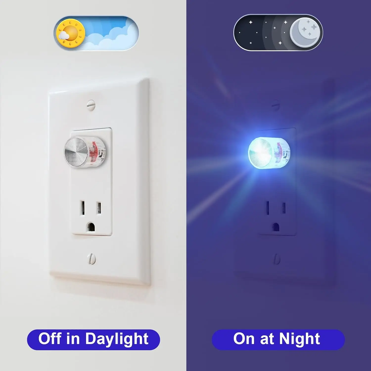 7 Colors USB LED Night Light Atmosphere Lamp Universal Mini Wireless Atmosphere Light Home Car Decorations