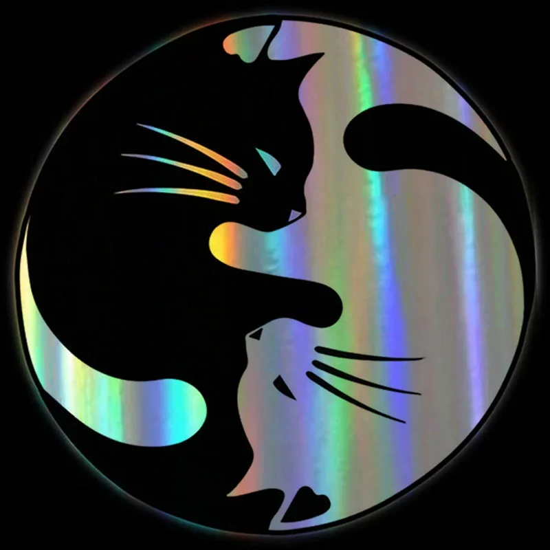 

Автомобильная наклейка Yin And Yang, автомобильный Стайлинг, забавная 3D наклейка, мотоциклетные наклейки, автомобильный Стайлинг 15*15 см