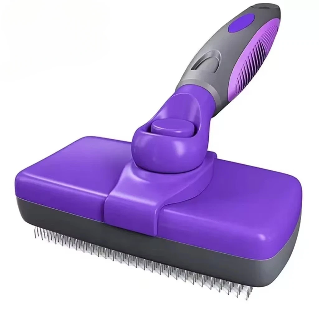 2026 Cleaning Slicker Brush for Dogs and Cats Pet Hair Brush for Shedding Long and Short Hair Cat and Dog Grooming Tool 1