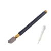 TOYO TC-17 Oil Glass Cutter Metal Handle Diamond Straight Head Cutting Tool New Black 1