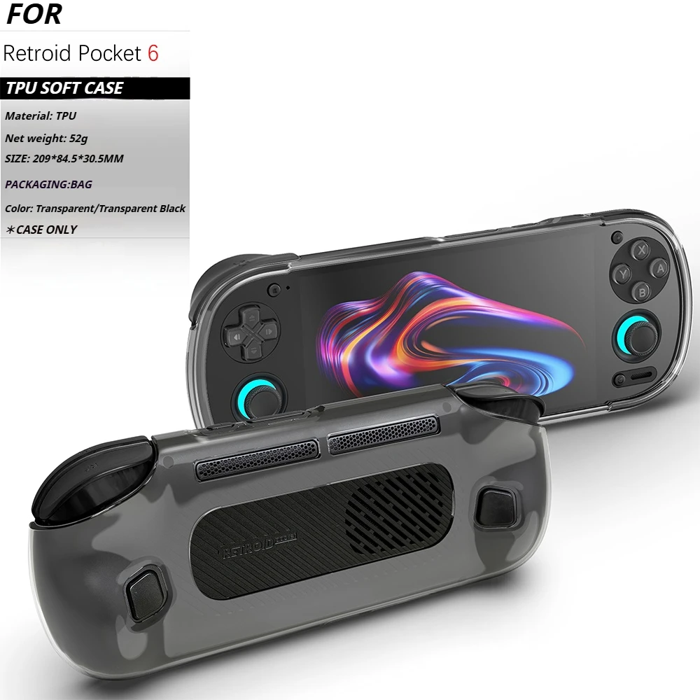 Durable Transparent TPU Protective Case - Water-Resistant & Anti-Drop Design