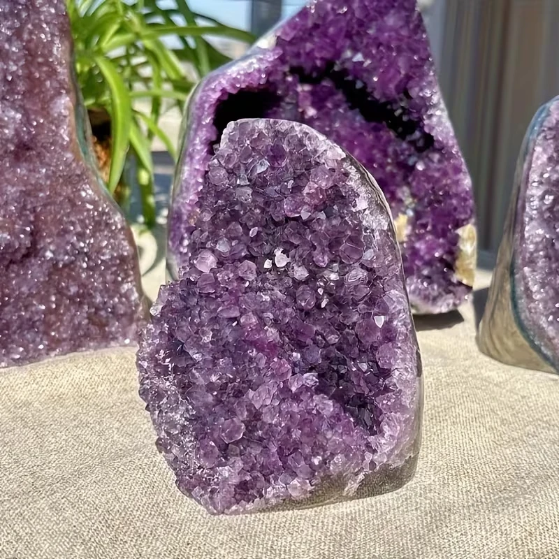 Natural Amethyst Crystal Display Piece