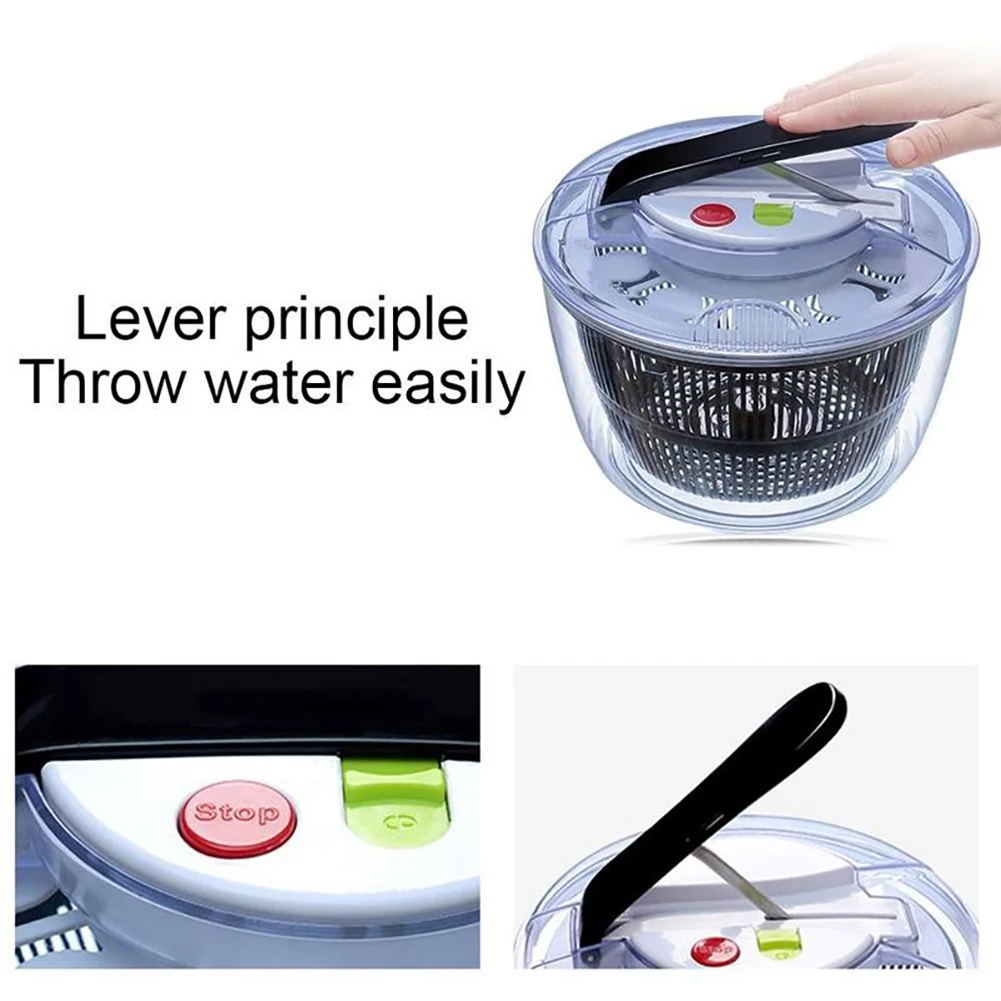 Vegetables Salad Spinner Lettuce Leaf Vegetable Dehydrator Multifunctional Vegetable Washer Salad Dryer Mixer vegetable dryer vegetable washer