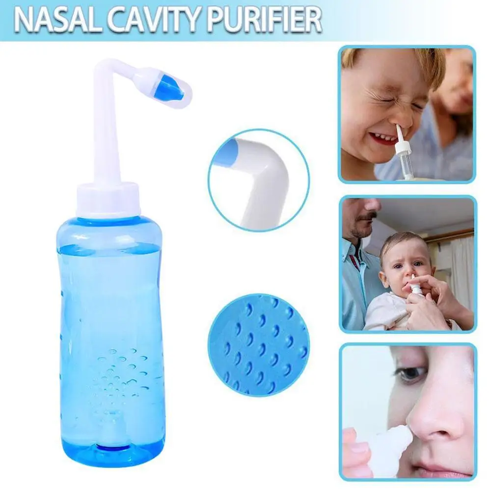 

Sdotter Nasal Wash Neti Pot Nose Cleaner Bottle Irrigator Sinus Rinse Children Adult Nose Protector Cleans Avoid Allergic Rhinit