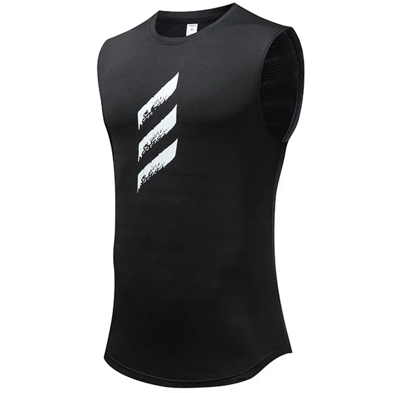 Regata Fitness DZRZVD - Secagem Rápida Compressão Sem Mangas Pacote 2/3 Peças