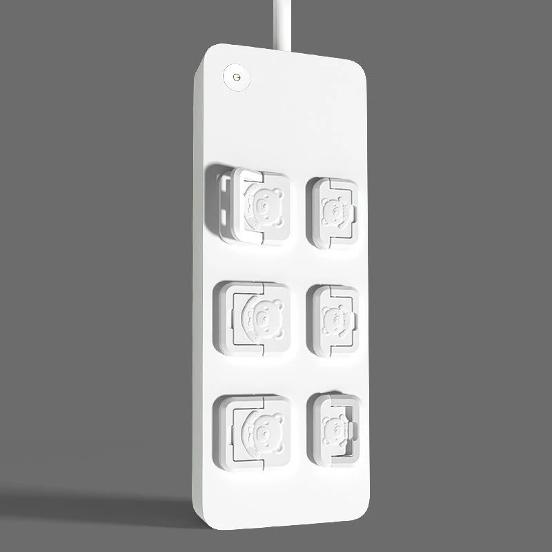 10 Pcs Baby Safety Care Electrical Socket Protective Cover Power Guard Protection Children Anti Electric Shock Rotate Protectors
