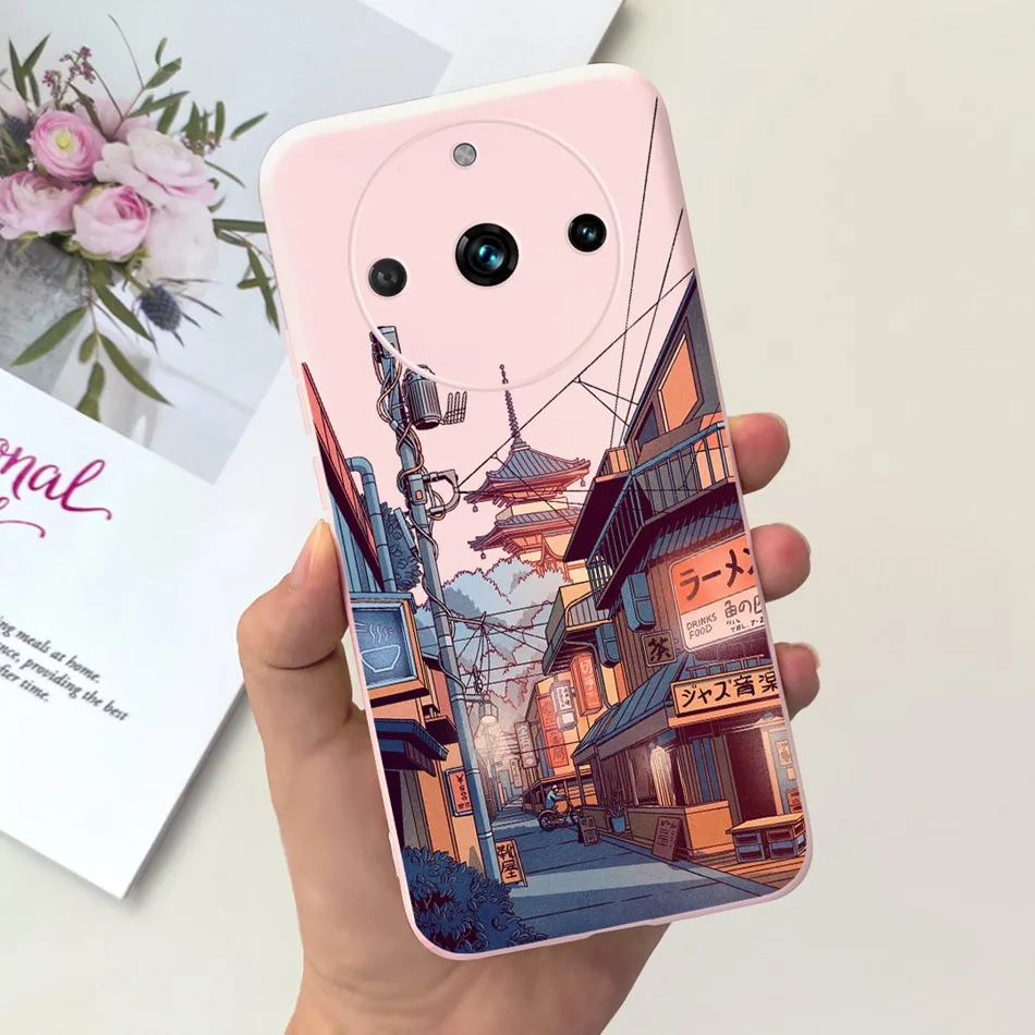 Fashion Moon Design Soft Silicon Protective Phone Case