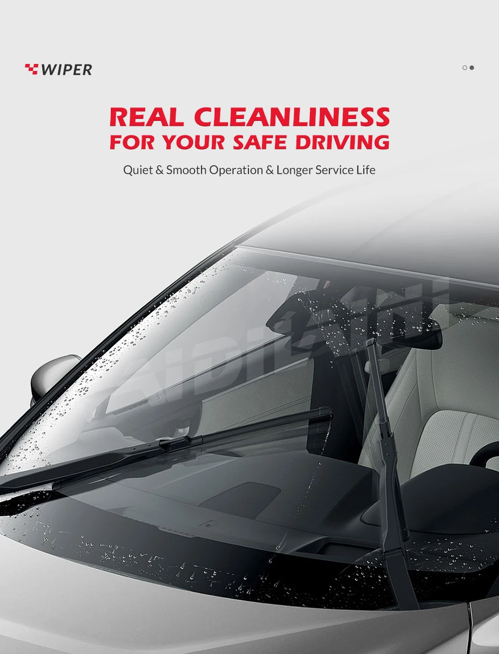 Midoon 26 "20" 13 "lhd Scheiben wischer blätter für BMW X3 F25 2010 2011 2012 2013 2014 2015 2016 2017 Heckscheibe – Detail 1