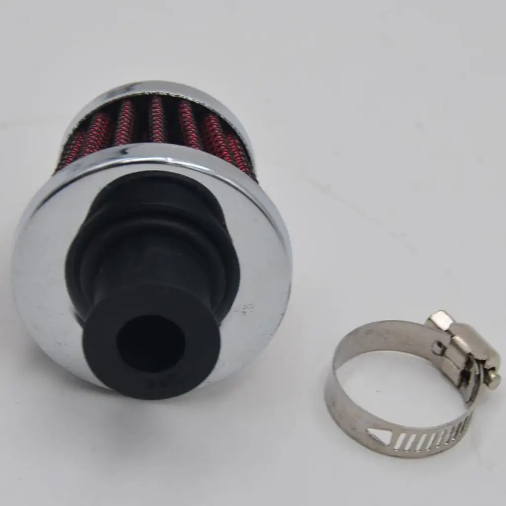 Durable Engine Oil Cold Air Intake Filter 12mm Cover Breather
