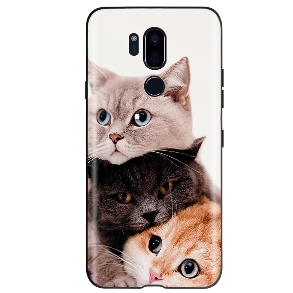 Cute Painted Soft Silicone TPU Phone Case - Artistic Back Cover