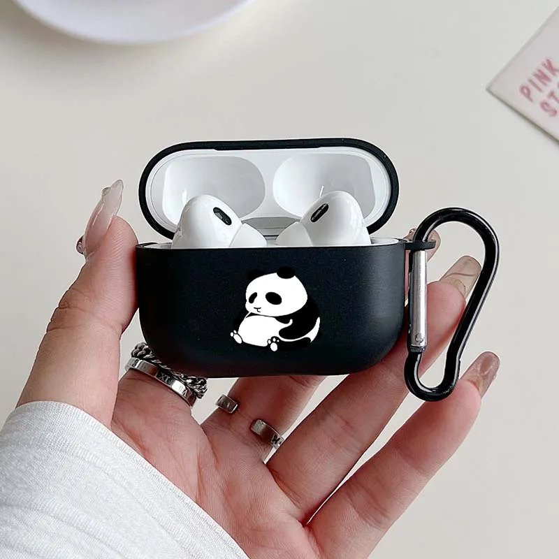 Panda AirPods Case Cover for AirPods Pro and Earphones