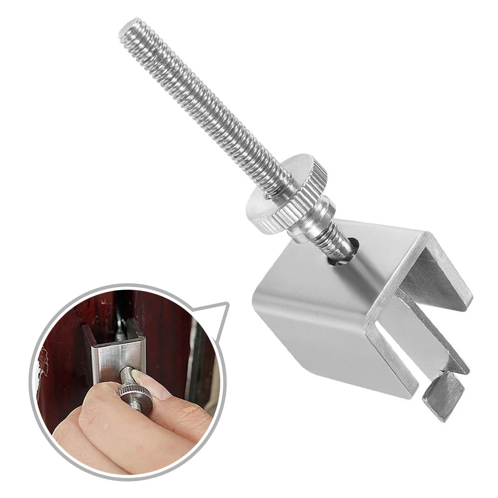 Description Picture 3 of itemAluminum Alloy Anti Thefts Lock Living Alone Lock Locker Outward Swinging Doors Thefts Lock Door Lock Families