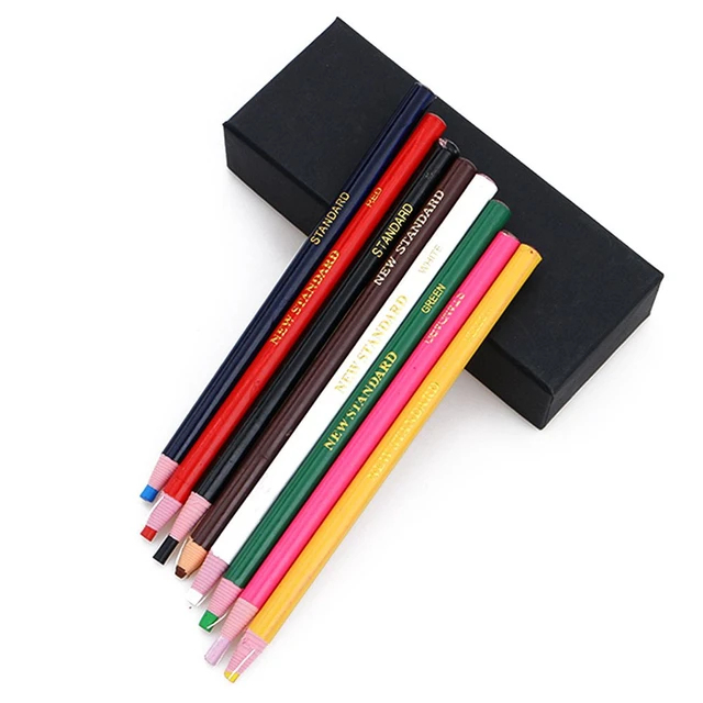 6PCS Peel off Marker Grease Pencil Colored Crayon Pen Paper Roll Wax Pencil  Writing Drawing Tools