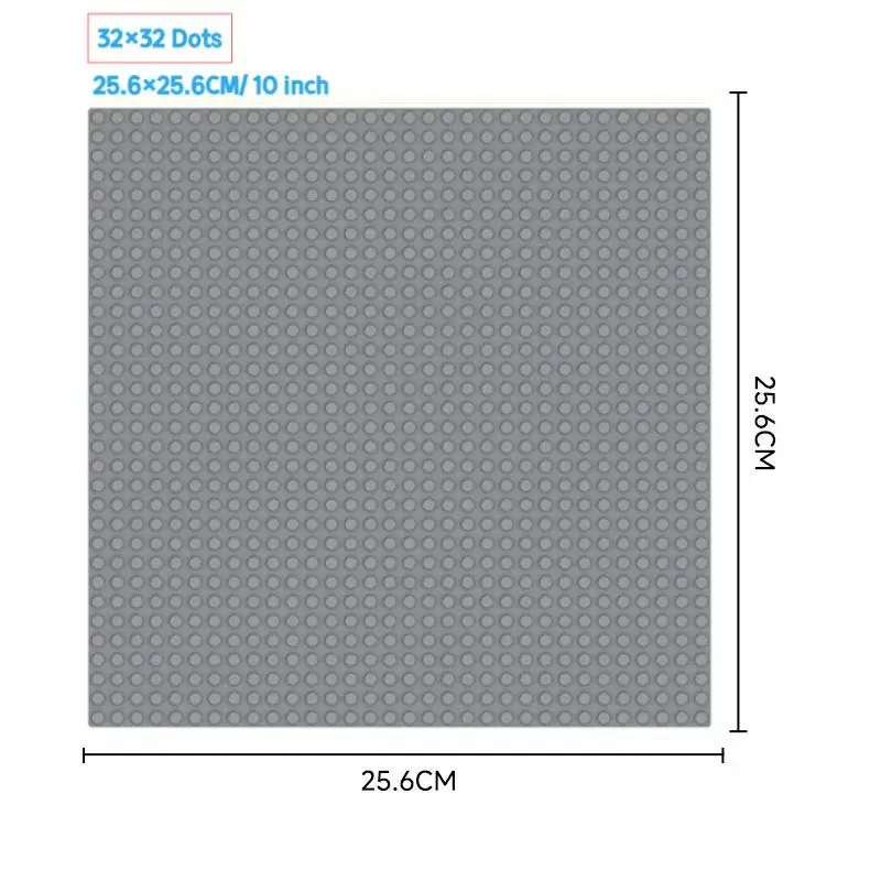 32x32 Styles Base Plate MOC Classic Building Blocks DIY Small Size Bricks Baseplate Parts for City Figures Children Toys 4