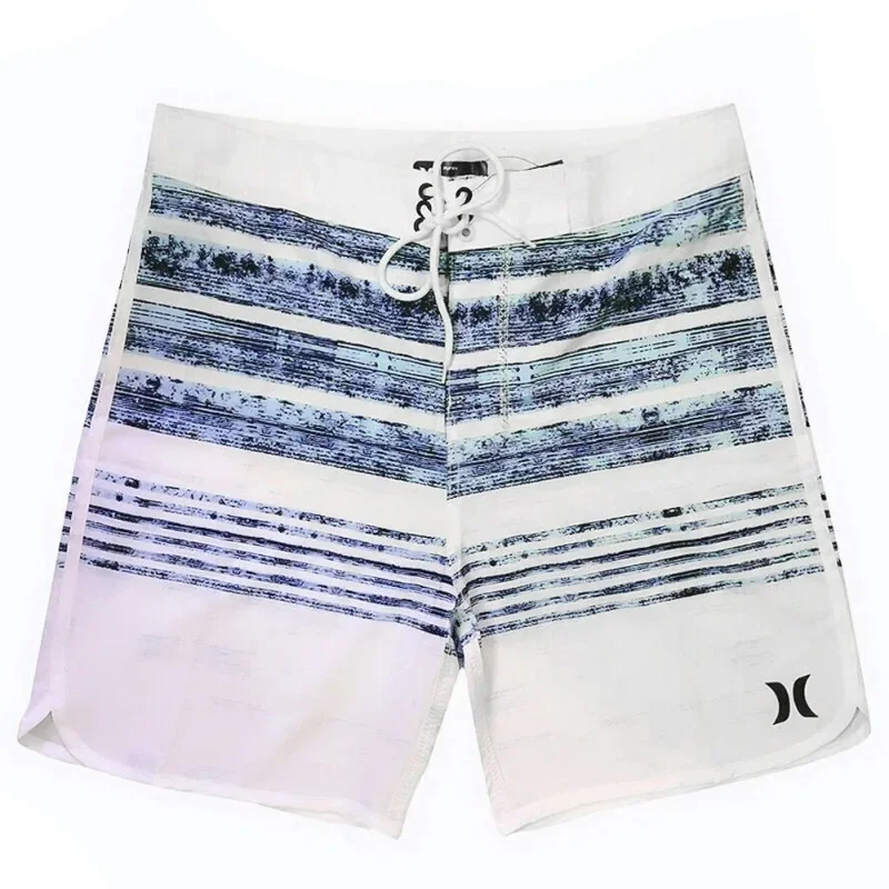Beach Shorts Summer Water Resistant Four-sided Stretch Board Shorts Casual Sports Quick Dry Swimming Surf Men swim trunks