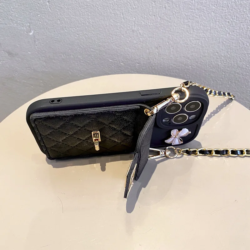 Luxurious Leather Wallet Case for Pro Max iPhone Series