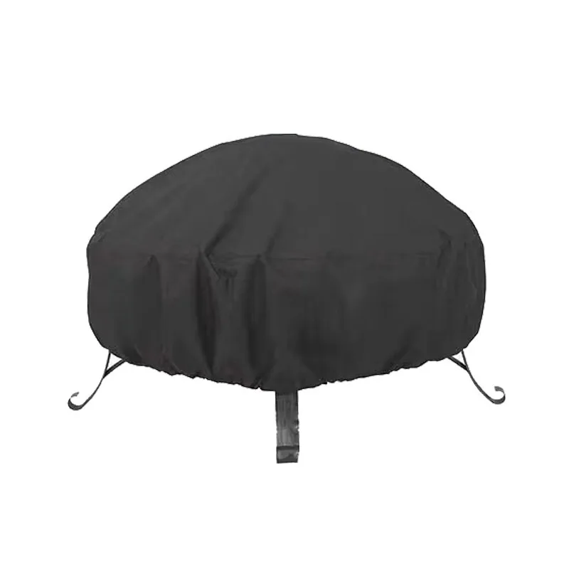BBQ Cover 410D Outdoor Dust Waterproof For Round Grill