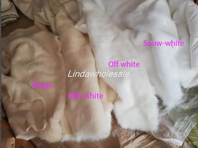 Description Picture 5 of itemQuality pile 3-3.5cm plush fox fur,felt cloth,faux fur fabric, Carpet Decoration Materials,160cmX45cm(half yard)/pcs