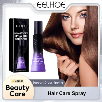 EELHOE Spray per la cura dei capelli trattamento Anti-crespo rinforzante riparazione dei capelli setosi Spray per capelli morbidi e lucenti Spray per lo Styling lanuginoso