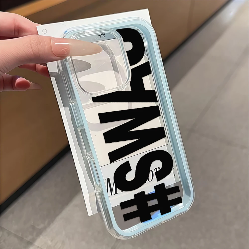 Edgy Bold Text SWAG Soft Phone Case Cover