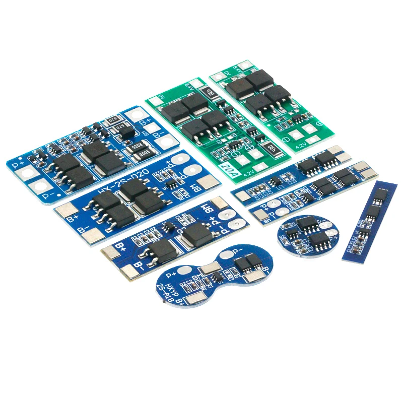 Lithium Battery Board 2S 3A 4A 5A 8A 10A 13A 20A 7.4V 8.4V Li-ion 18650 Protection BMS Standard Balance