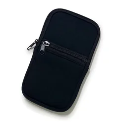 Neoprene Zipper Phone Bag with Handle - Protective & Dustproof Pouch for Portable Power Source (Style 3)