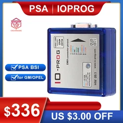 2023 IO PROG Full Version PSA io Terminal Original IOPROG New license Added for Ford IO PROG Reading ECU Programmer for GM/Opel