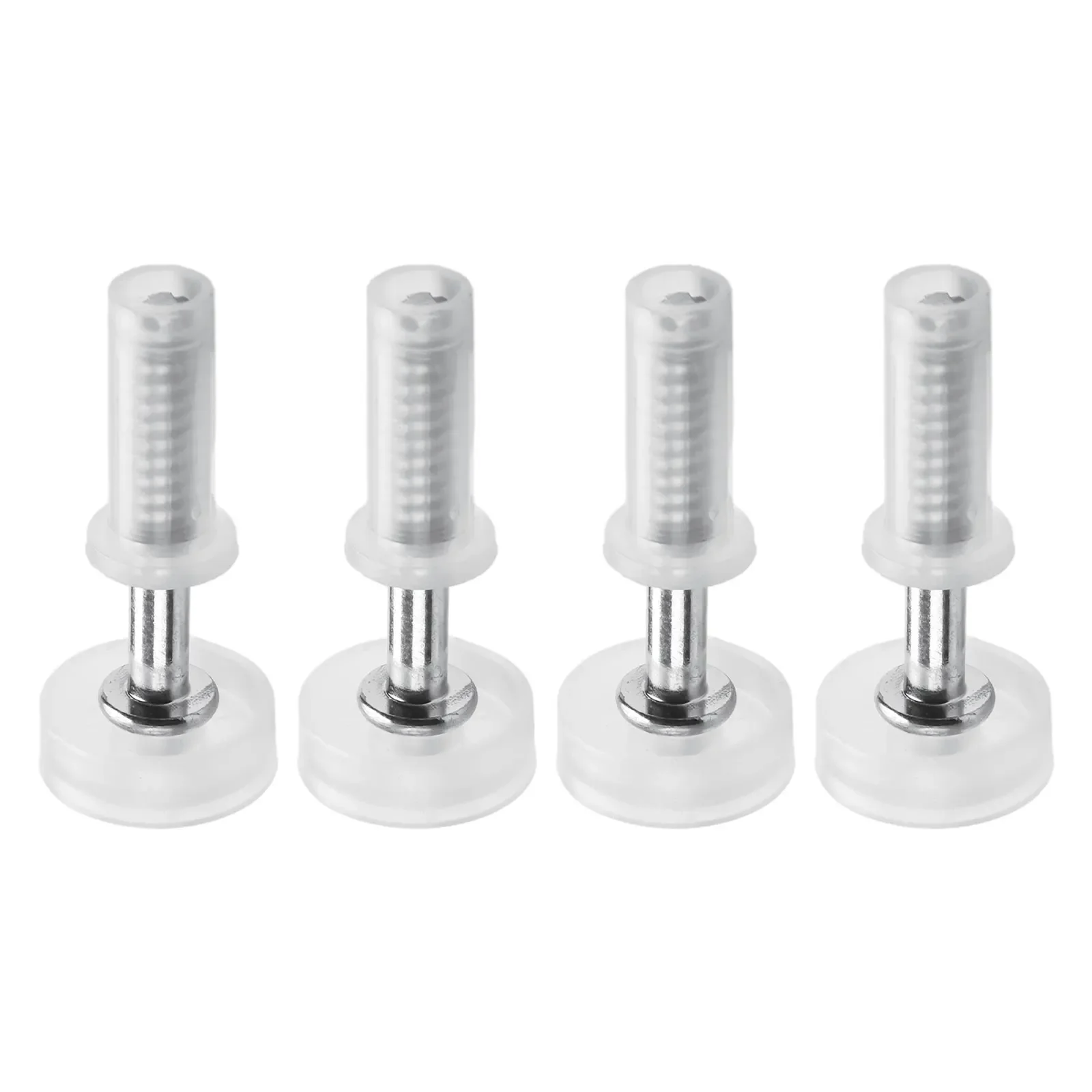 4PCS Bifold Door Top Guide Wheel Bifold Cabinet Door Hardware Repair Parts Rust-resistant White Hardware Cabinet